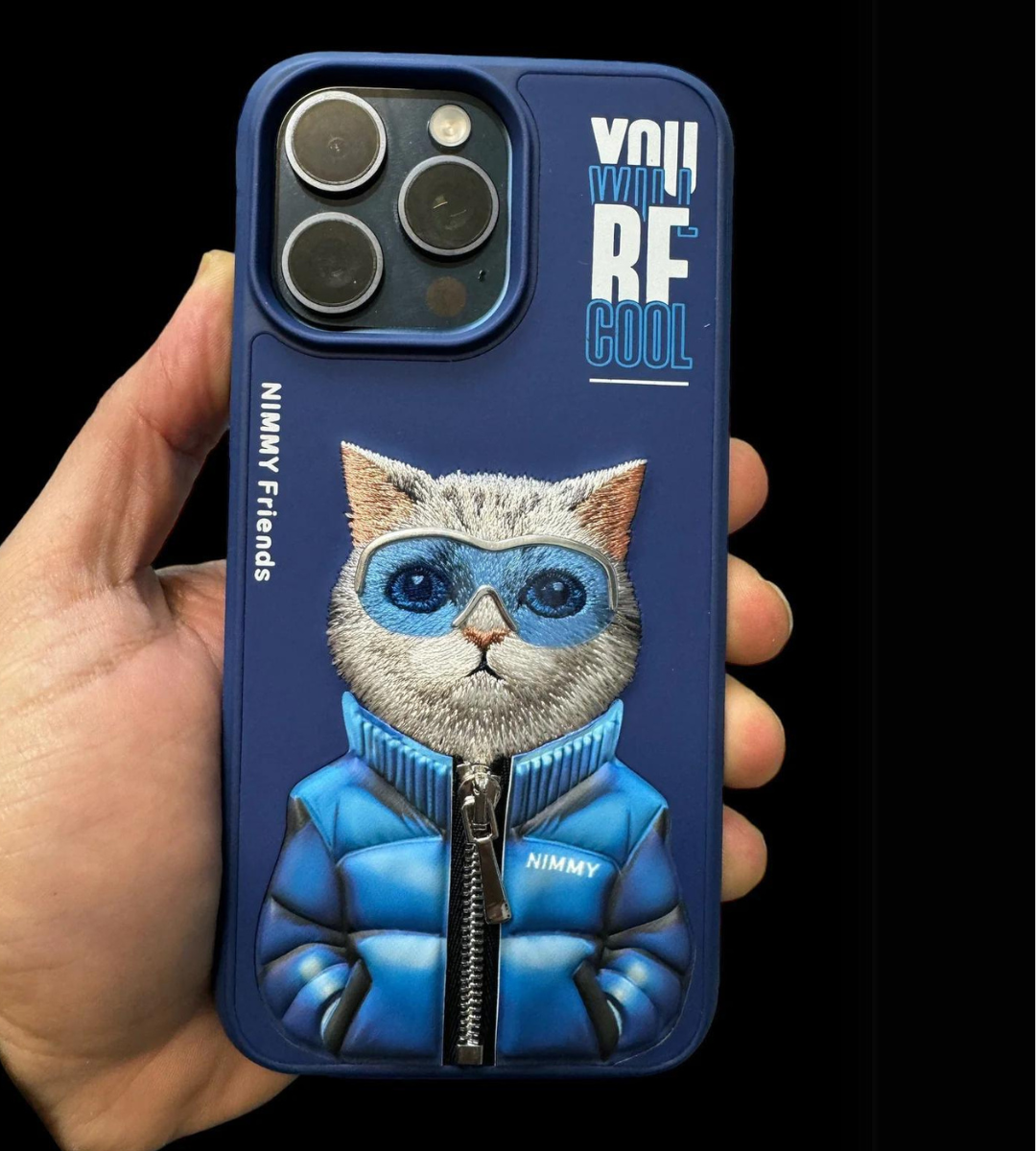 Nimmy Design - Glasses Cool 2.0 series Rich Tall And Handsome for iPhone 15 & 15 Pro Max 3D Case Cover