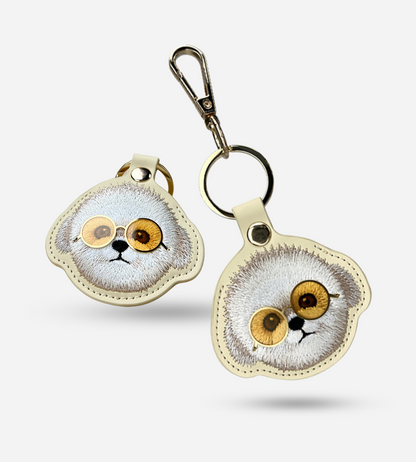 Nimmy Design - Charms Little Cute Dog Series KeyRing & Locator