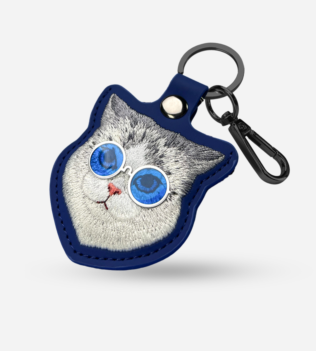 Nimmy Design - Cute Cat Charms Tall Rich And Handsome Keyring & Locator