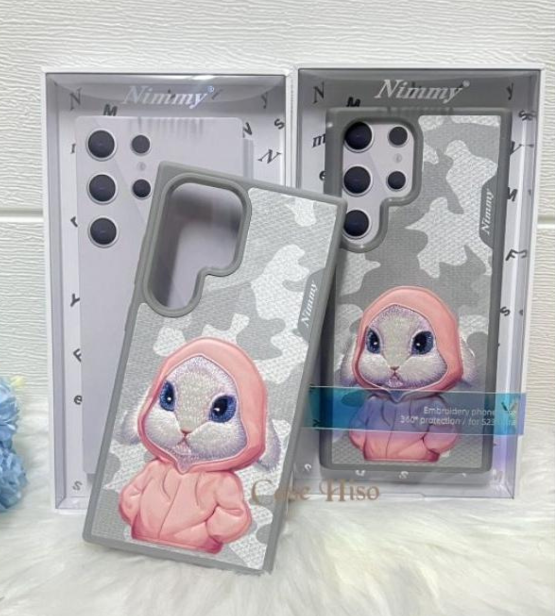 Nimmy Design - Adorable Series Rabbit for S24 Ultra 3D Case Cover 