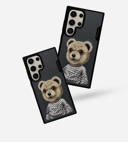 Nimmy Design Adorable Series Bear for S24 Ultra 3D Case Cover 