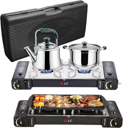 DLC Portable Multi-Use Gas Stove