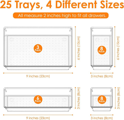 Acrylic Storage Box - Drawer Organizers