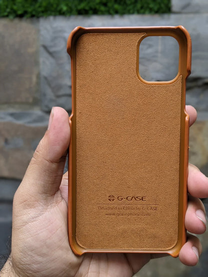 G-Case Card Cool Series Leather Case Apple iPhone 11 Pro Brown